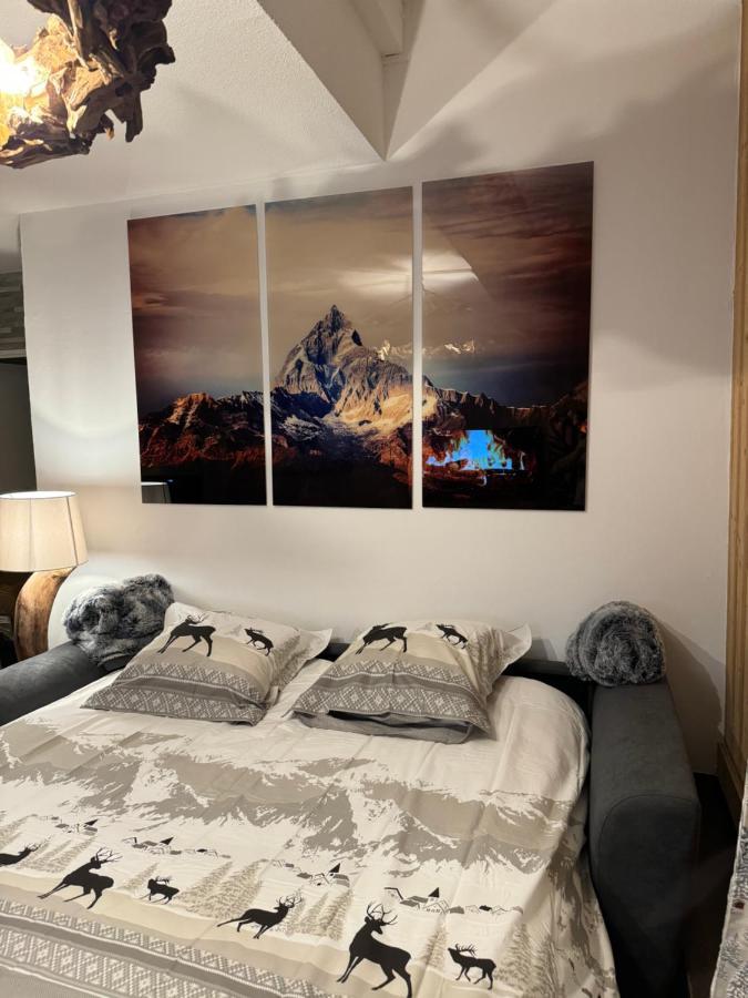 Cocon Au Coeur De Chamonix Avec Parking Gratuit Apartment Exterior photo